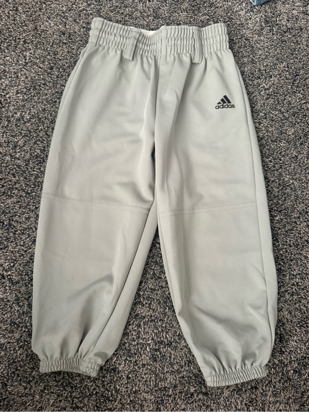 adidas Kids Light Gray Jogger Sweatpants
